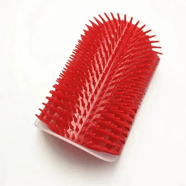 Cat Corner Brush Comb Massager for Cat Arch Plastic Scratcher Remove Hair Comb G