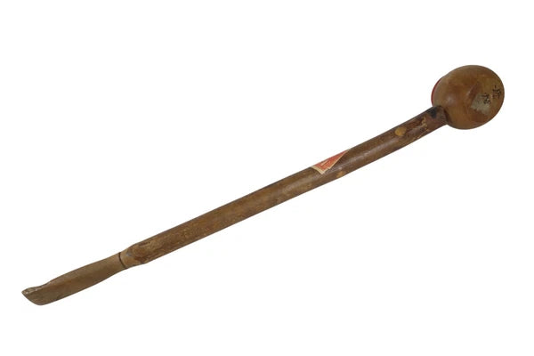 Vintage Japanese Bamboo Back Scratcher Massage Tool Souvenir Showa Era 15.8"