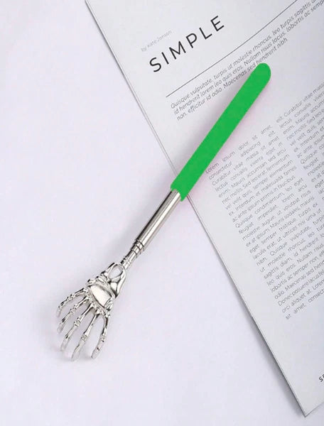Extendable Back Scratcher Metal Telescopic Eagle Claw Portable Black Massager UK