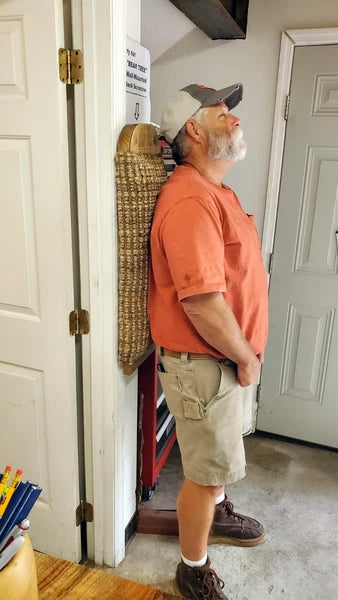 Wall Mounted Back Scratcher, Man Cave Decor, Back Massager, Backscratcher