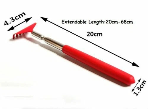 Adjustable 58cm Extending Back Scratcher Massager Telescopic Portable Massage UK