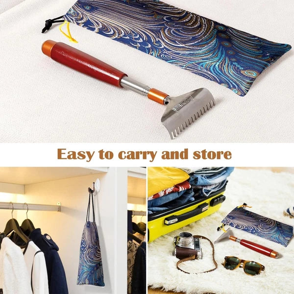 Long Back Scratcher with Safe Rounded Claw - Perfect for Versatile Massaging