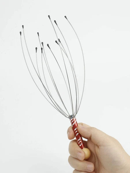 1/2sopus Head Massager Scalp Massage Claw Soul Extractor Relieves Tension Muscle