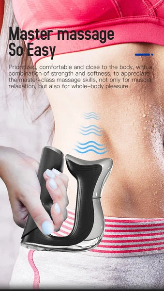 Electric Fascia Knife Vibration Body Massager Muscle Relaxation Lifting Blade