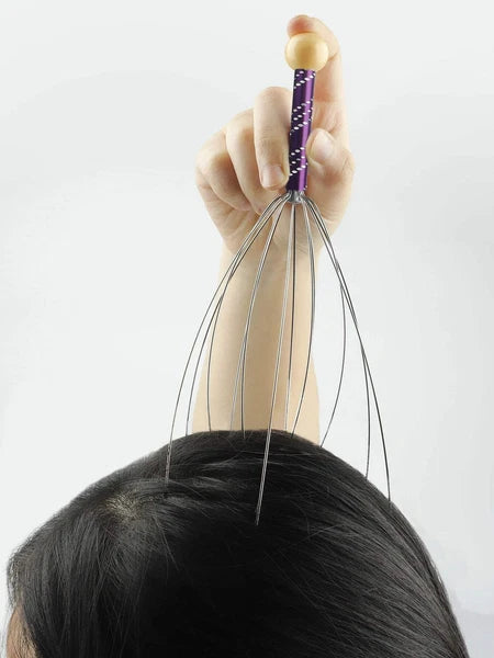 1/2sopus Head Massager Scalp Massage Claw Soul Extractor Relieves Tension Muscle