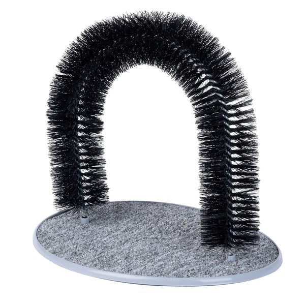 Cat Scratch Arch Kitten Massaging Scratching Scratcher Pet Grooming Play Catnip