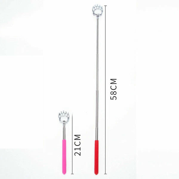 BEAR CLAW BACK SCRATCHER Metal Extending Extendable Massager Portable Telescopic