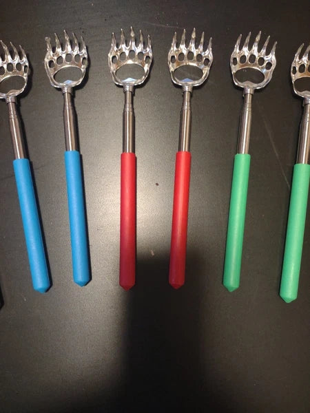 150BULK LOT  BACK SCRATCHERS EXTENDABLE 22" BLUE BLACK RED GREEN(SHIP FROM USA)