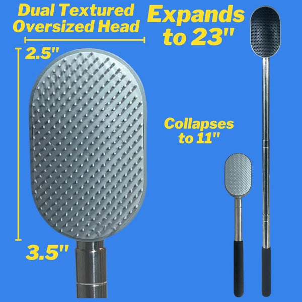 The Extendable Body Scratcher-2 Sided Telescopic Back Scratcher-Feels Amazing!