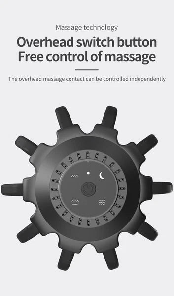 Electric Head Massager Head Scratcher Bluetooth Music Vibration Scalp Massage