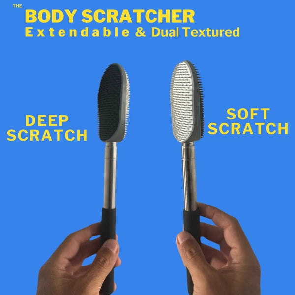 The Extendable Body Scratcher-2 Sided Telescopic Back Scratcher-Feels Amazing!