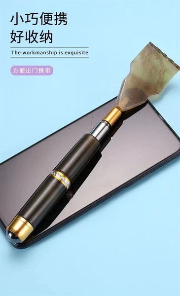 RAKE BACK SCRATCHER cowhorn Extending Massager Telescopic Portable