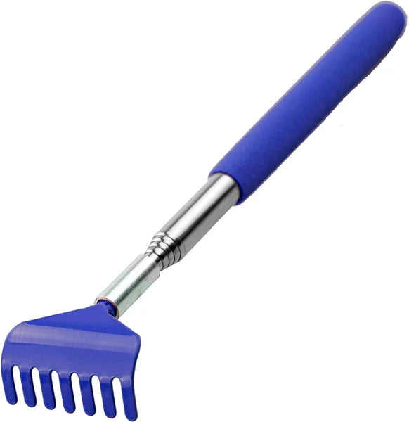 EXTENDABLE BACK SCRATCHER EXTENDING MASSAGER TELESCOPIC CLAW PORTABLE POCKET