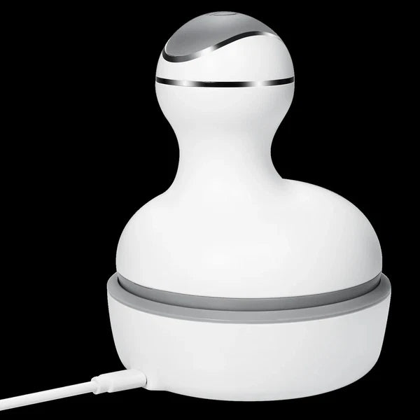 Electric Cordless Hair Scalp Massager Handheld Portable Head Scratcher Massage