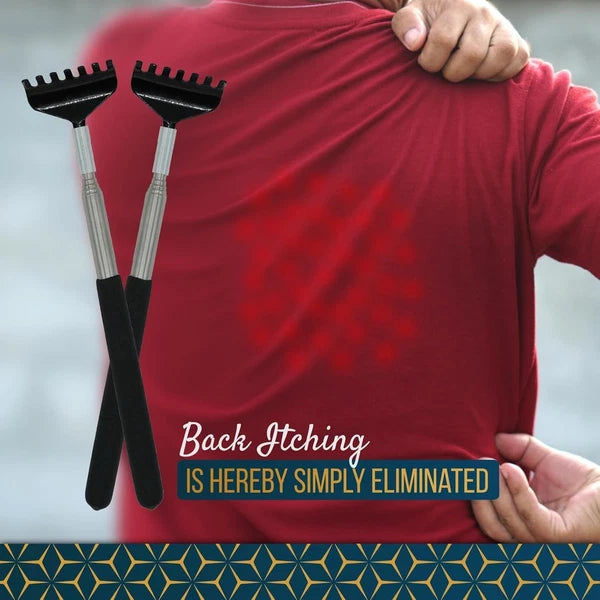 2 Pack Back Scratcher Against itching. Stainless Steel Back Scratcher for Women