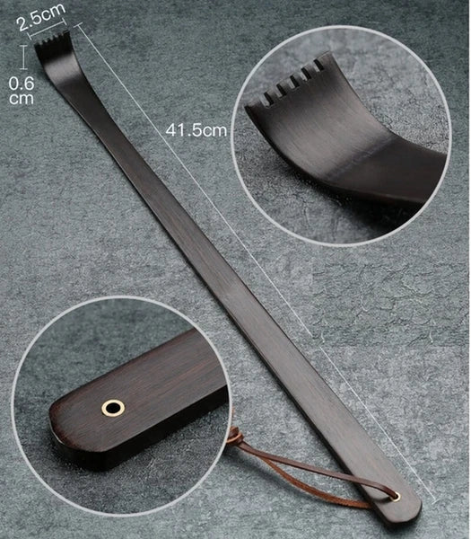 Ebony Wood Back Scratcher Itch Massage Health Care