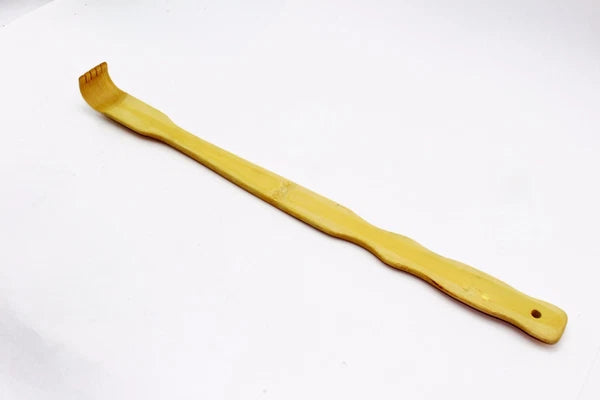One Self - Massager Therapeutic Bamboo Back Scratcher, Wood 18 inch Itch Relief