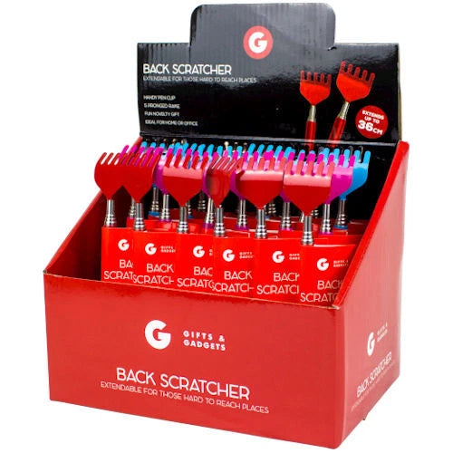 Extendable Back Scratcher - Single Assorted Massarger Portable Telescopic Gift