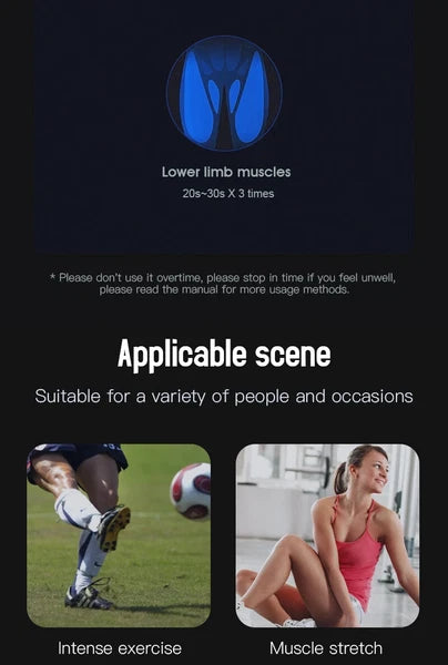 Electric Fascia Knife Vibration Body Massager Muscle Relaxation Lifting Blade