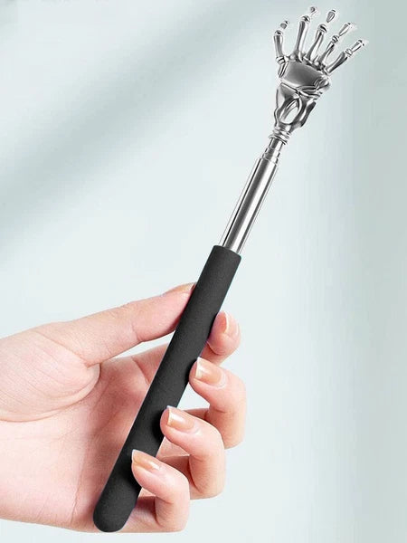 EAGLE CLAW/RAKE BACK SCRATCHER Metal Extending Massager NEW Telescopic Portable