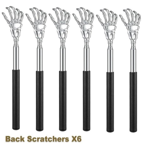 EAGLE CLAW METAL BACK SCRATCHER  TELESCOPIC EXTENDABLE MASSAGER UK STOCK