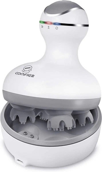 COMFIER Electric Cordless Hair Scalp Massager with Kneading 84 Massage Nodes