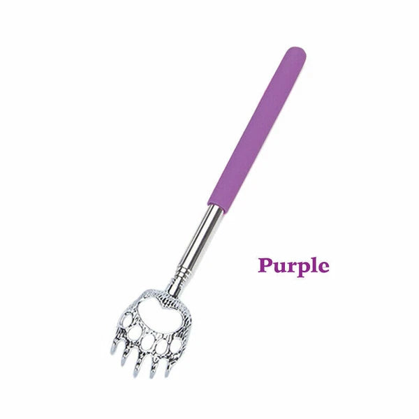 BEAR CLAW BACK SCRATCHER Metal Extending Extendable Massager Portable Telescopic