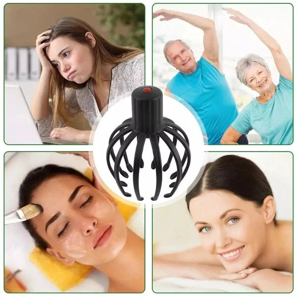 Octopus Claw Scalp Massager, Hair Scalp Scratcher Head Massager for Stress Relax