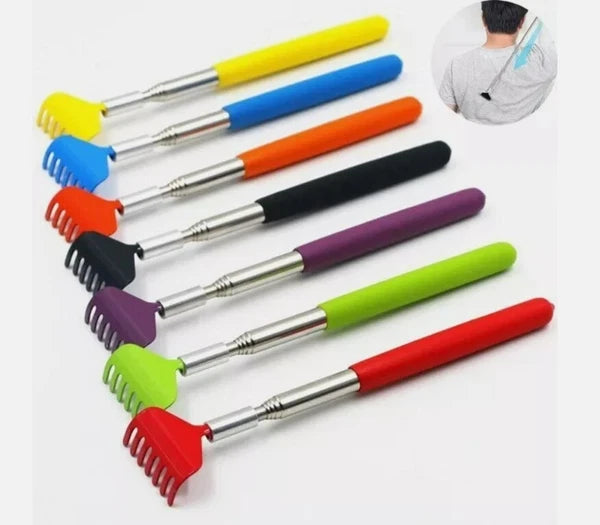 5 x BEAR CLAW / RAKE BACK SCRATCHER Metal Extending Massager Telescopic Portable