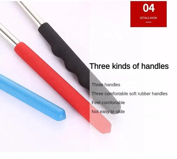 Telescopic BEAR CLAW BACK SCRATCHER Metal Extending Extendable Massager Portable