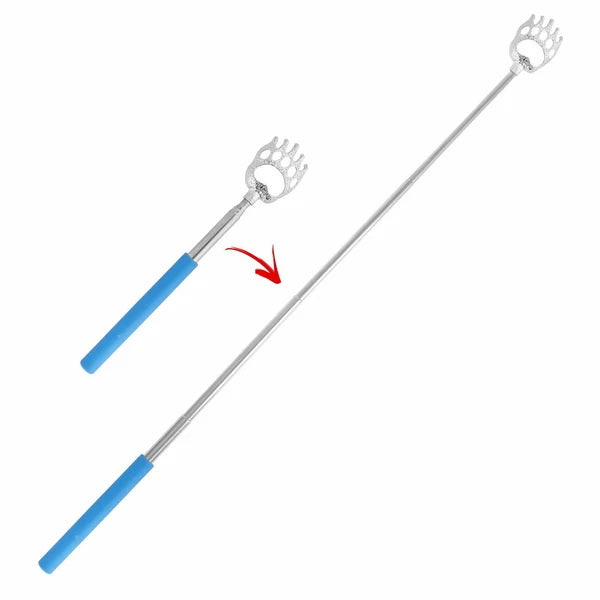 BEAR CLAW BACK SCRATCHER Metal Extending Extendable Massager Portable Telescopic