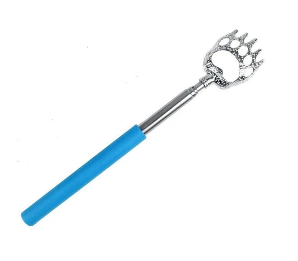 BEAR CLAW  BACK SCRATCHER Metal Extending Massager Telescopic Portable UK.