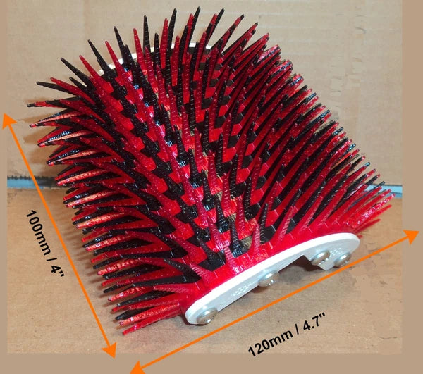 CAT CORNER Scratcher Post Brush Self-Grooming Play Toy Massage EASY MOUNT+CATNIP