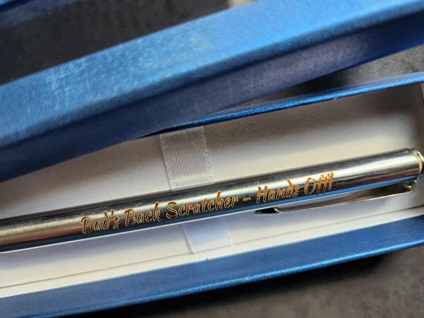 Personalised Custom Engraved Telescopic Back Scratcher - Personalized Gift