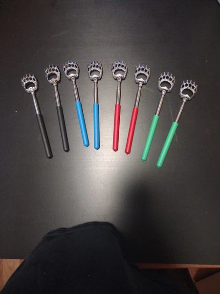 100BULK LOT  BACK SCRATCHERS EXTENDABLE 22" BLUE BLACK RED GREEN(SHIP FROM USA)