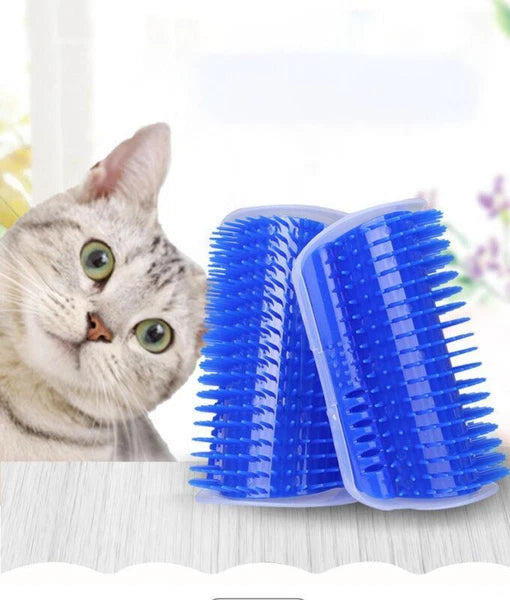 Cat Scratcher Massager for Cats Scratching Pets Brush Remove Hair Comb Grooming