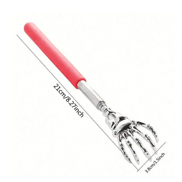 EAGLE CLAW METAL BACK SCRATCHER  TELESCOPIC EXTENDABLE MASSAGER UK STOCK