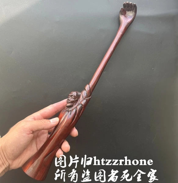 16" Rosewood Back Scratcher Itch Massager Health Care Long Reach Pain Relief