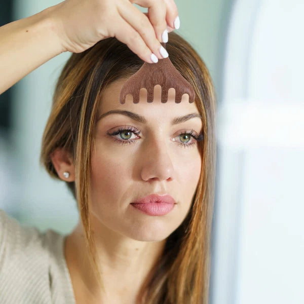 2pcs Head Massager Scalp Wooden Portable Head Scratcher Massager Wood Combs for