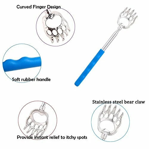 Back Scratcher Ohuhu 8 Pack Extendable Telescopic Bear Claw Back Massager