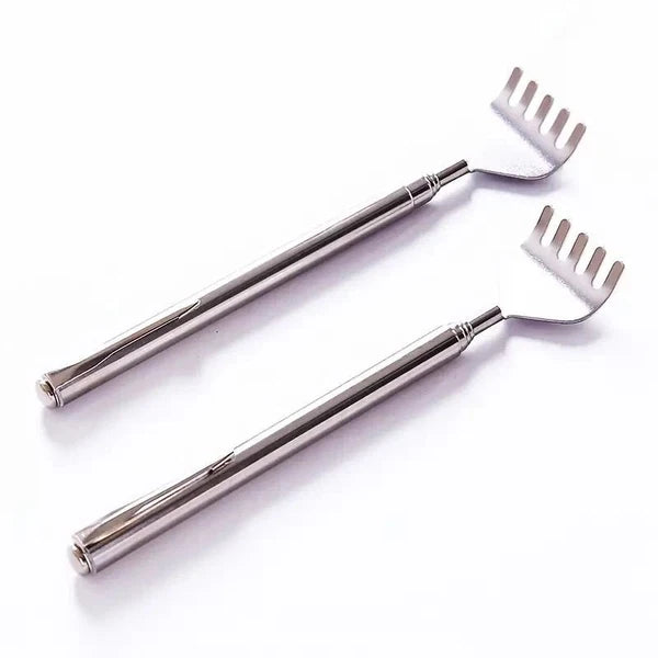 1 Pc Adjustable Back Scratcher Stainless Steel Back Telescopic Portable