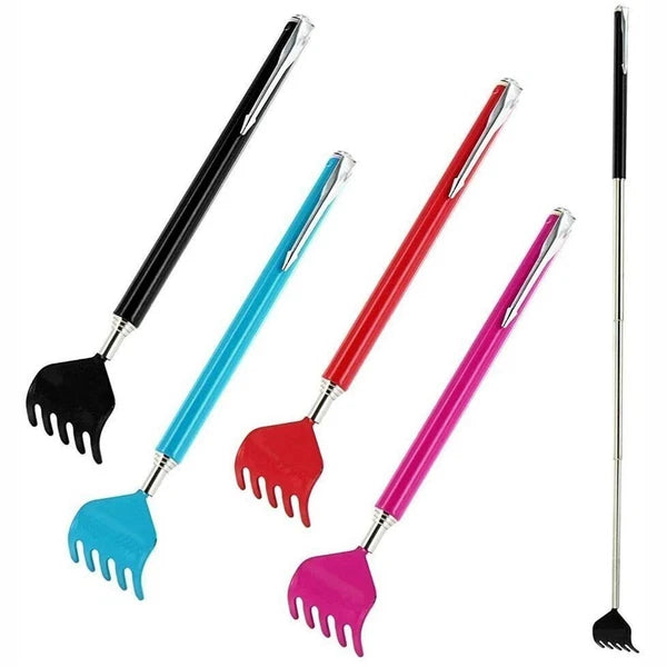 Adjustable 36 / 56cm Extending Back Scratcher Rake / Claw Telescopic Portable