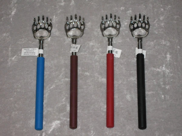 18" Telescopic Back Scratcher Extendable Pocket Claw Metal Compact NEW!