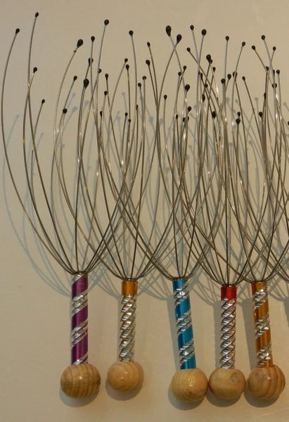 5 Scalp Head Neck Scratcher Massager Stress Releif Therapy Best Holiday Gift