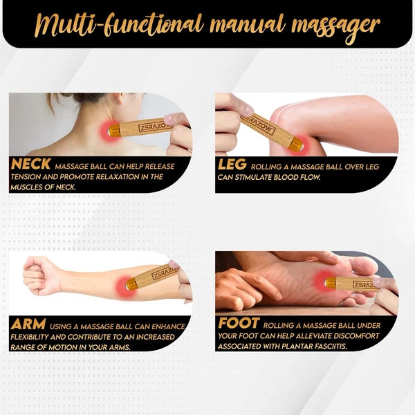 ZERAZOW® Telescoping Back Scratcher 9Pcs Set Includes | Backscratcher for Men