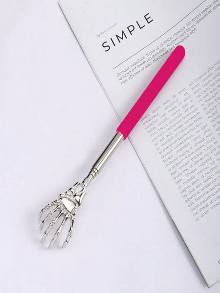 Extendable Back Scratcher Metal Telescopic Eagle Claw Portable Black Massager UK
