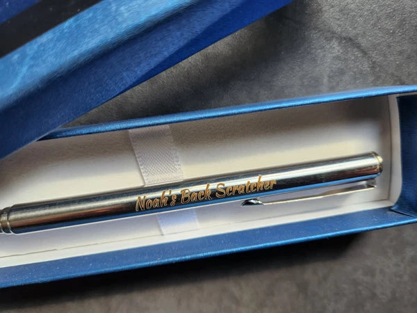 Personalised Custom Engraved Telescopic Back Scratcher - Personalized Gift