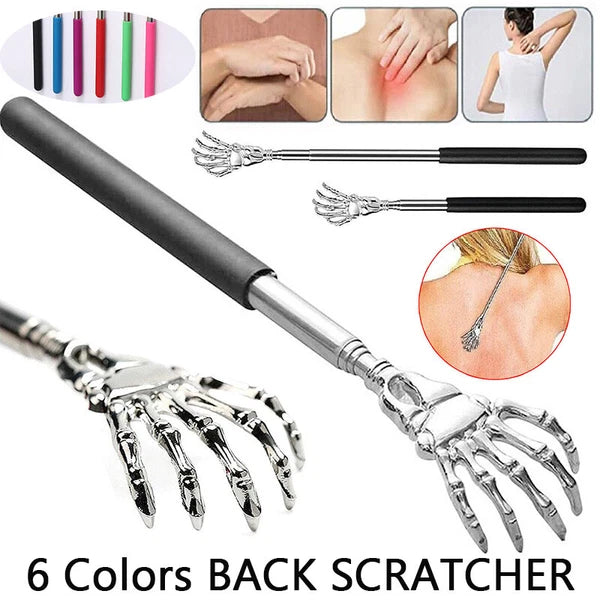 Extendable Back scratcher metal claw telescoping backscratcher massager extend
