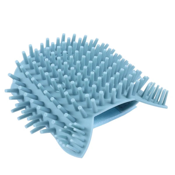 Wall Scratcher Cat Massage Brush Silicone Groom Cat Wall Brush-
