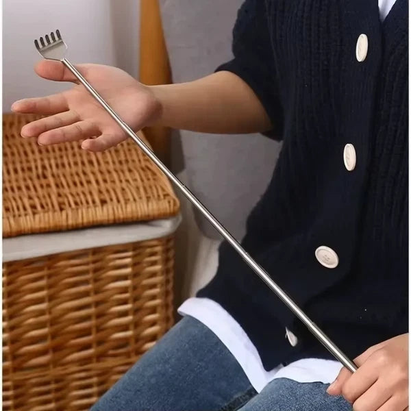 Portable Extendable Back Scratcher Stainless Steel for Men Women UK